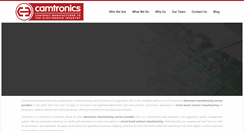 Desktop Screenshot of camtronicscr.com